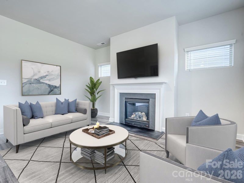 Photo is not of the actual home, but is an inspirational photo of builder’s model home and may depict options, furnishings, and/or decorator features that are not included