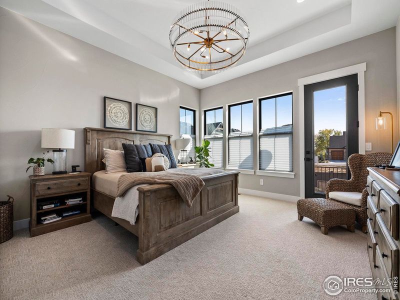 Furnished interior view inside a new home in , Berthoud (Image 36).