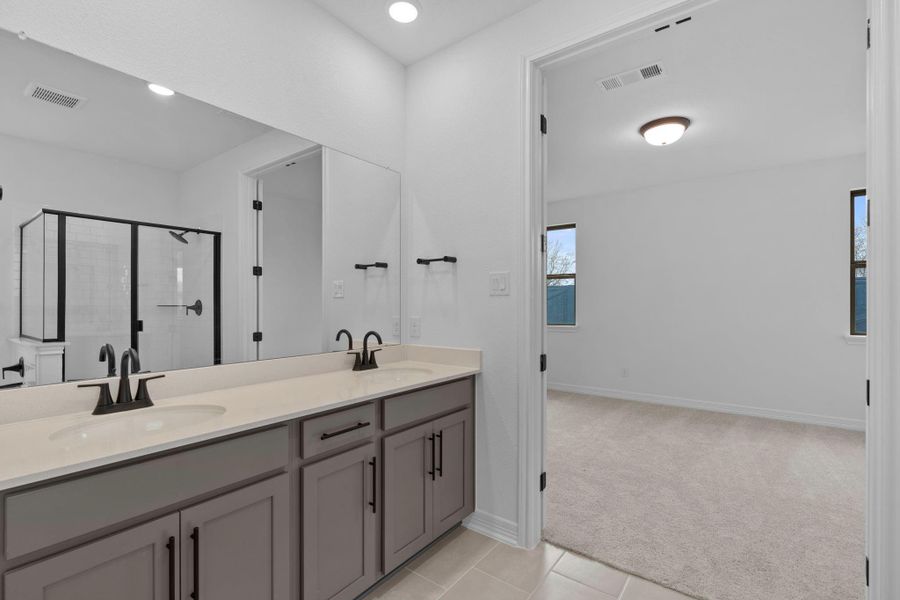 Furnished interior view inside a new home in Austin Point, Richmond (Image 13).