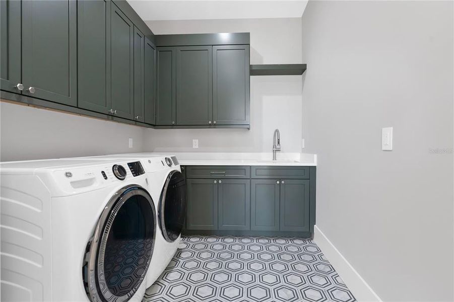 Furnished interior view inside a new home in , Tampa (Image 16). Furnished interior view inside a new home in , Tampa (Image 16).