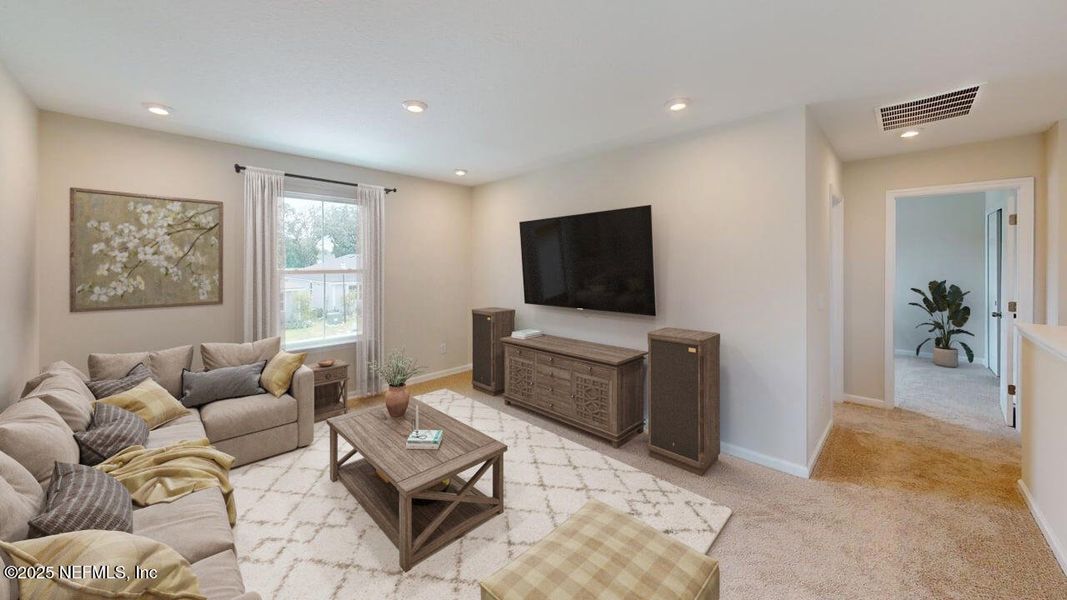 Furnished interior view inside a new home in Sandridge Hills, Green Cove Springs (Image 8).