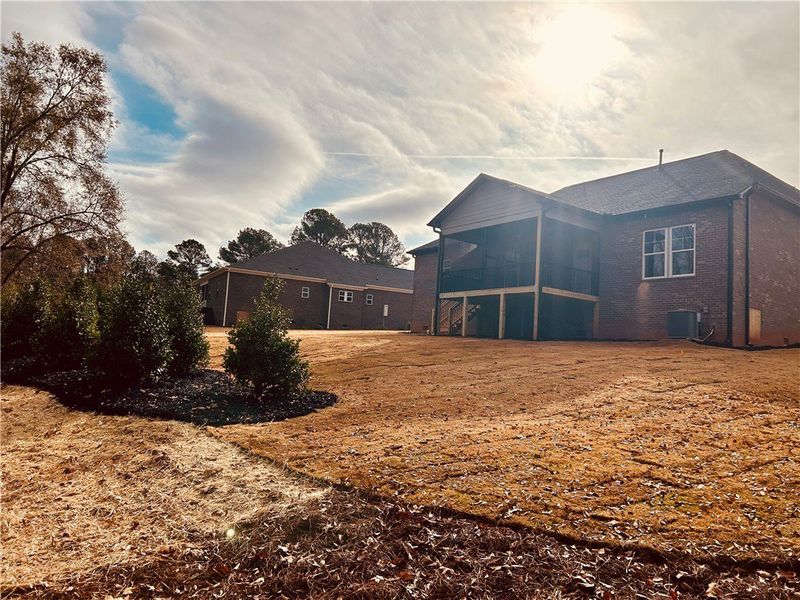 Exterior details and patio area of a home in Cross Creek Golf Club, Seneca (Image 3).