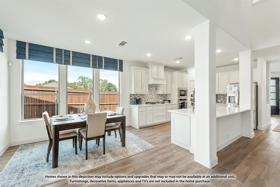 Furnished interior view inside a new home in Mockingbird Hills, Joshua (Image 34).