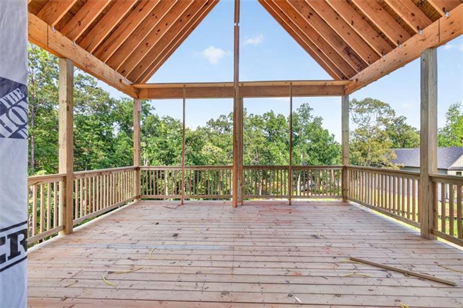 Exterior details and patio area of a home in , Monticello (Image 3).