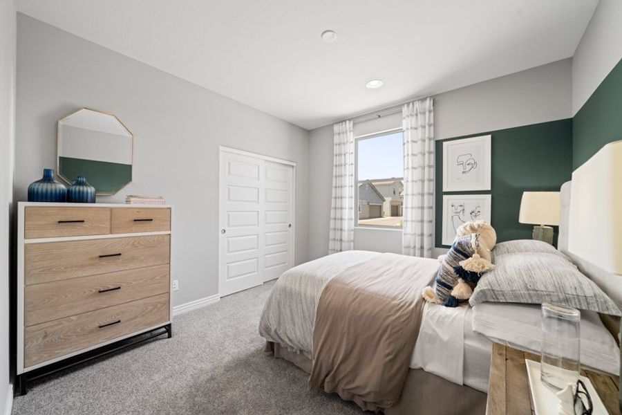 Furnished interior view inside a new home in Rancho Mercado, Surprise (Image 15).