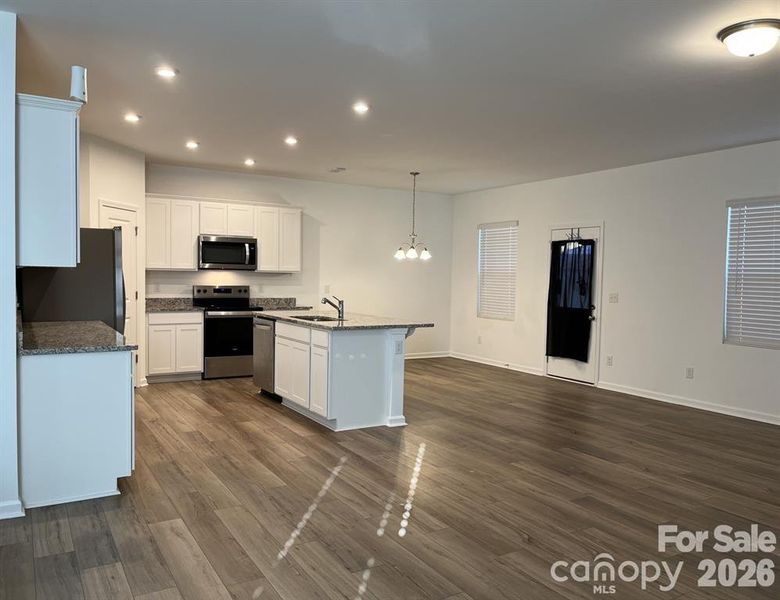 Furnished interior view inside a new home in , Charlotte (Image 4).