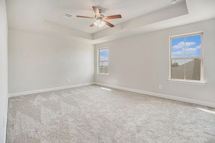 Spacious, unfurnished interior of a new home in Kiber Reserve, Angleton (Image 14). Spacious, unfurnished interior of a new home in Kiber Reserve, Angleton (Image 14).