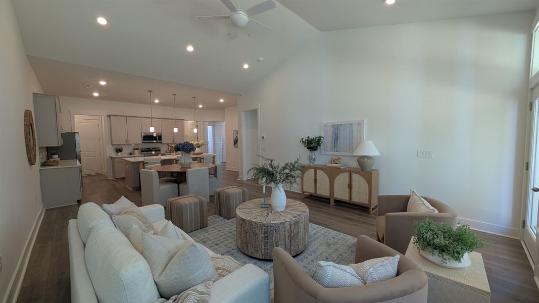 Furnished interior view inside a new home in Long Bay Golf Club, Longs (Image 14).