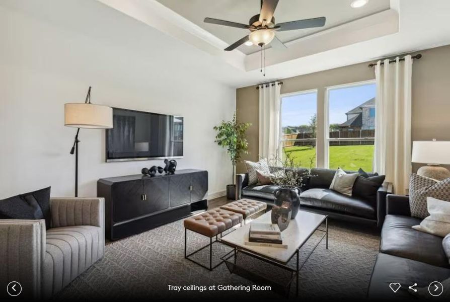 Interior photos- Photo of Pulte model home with same floor plan, not of actual home listed.