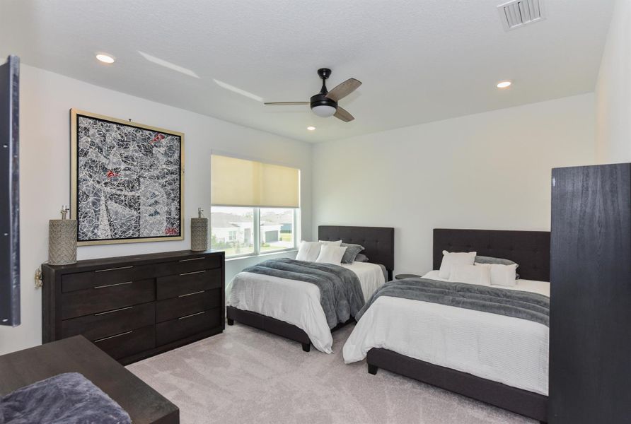 Furnished interior view inside a new home in , Loxahatchee (Image 33). Furnished interior view inside a new home in , Loxahatchee (Image 33).