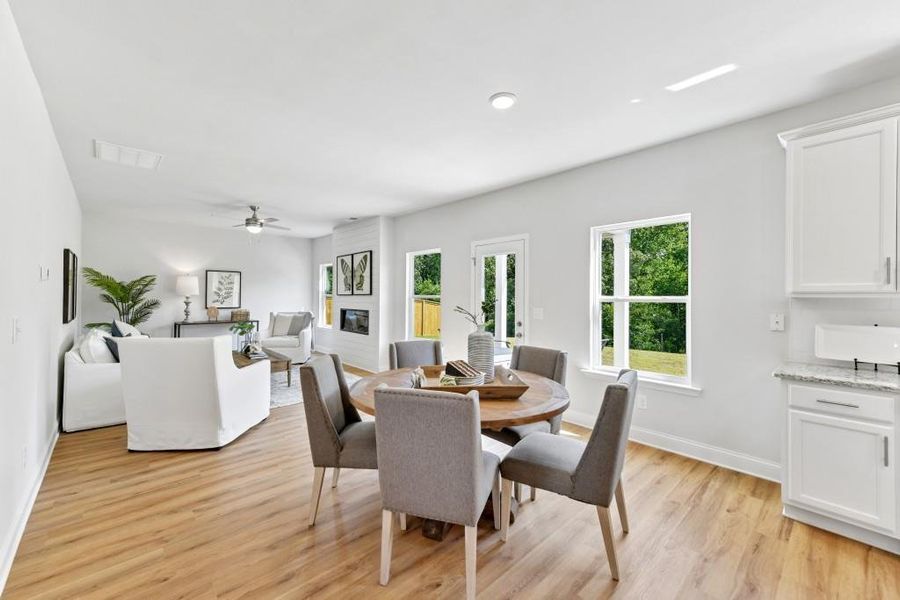 Furnished interior view inside a new home in , Homer (Image 16).