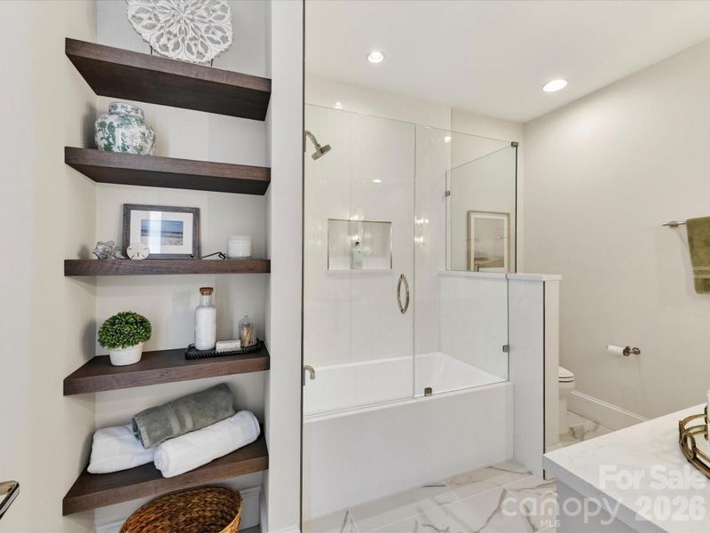 Furnished interior view inside a new home in , Charlotte (Image 38).