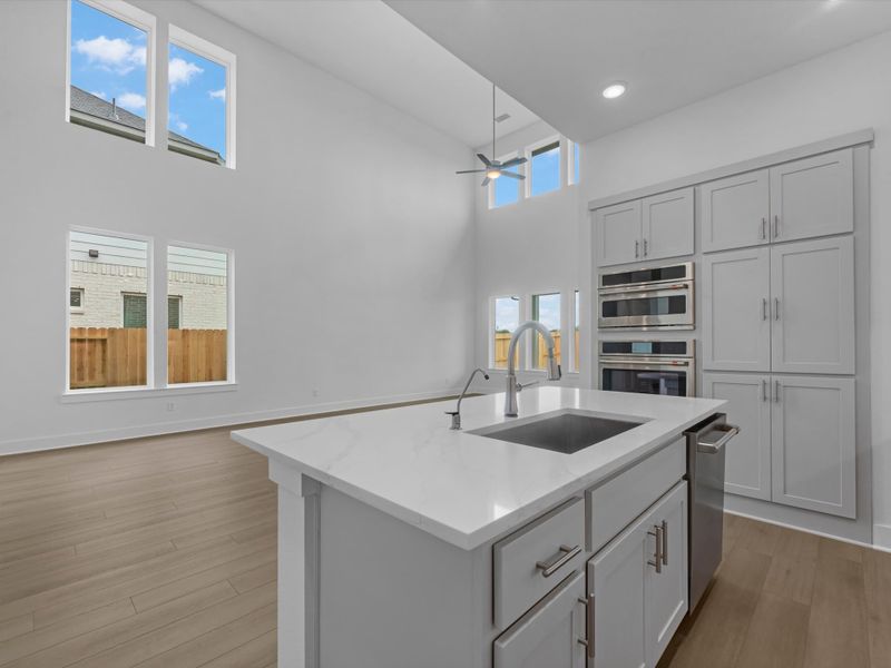 Furnished interior view inside a new home in Pecan Ridge, Fulshear (Image 6).