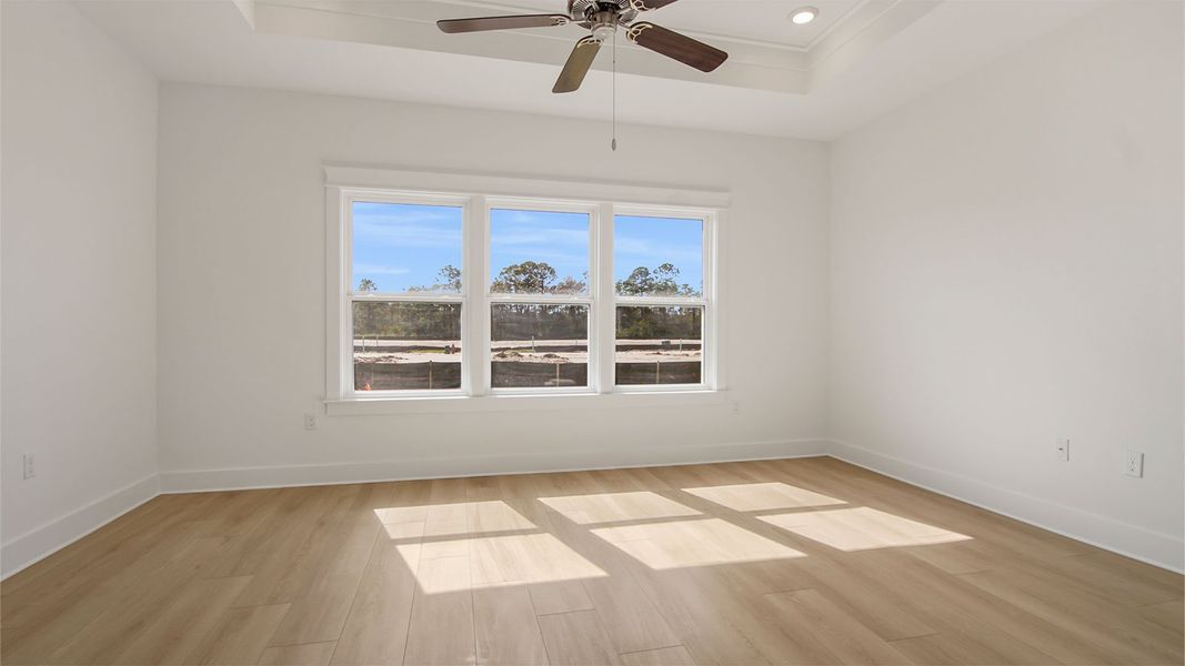 Representative unfurnished interior of a home built from the Magnolia by D.R. Horton in Breakfast Point East Phase II, Panama City Beach (Image 26).