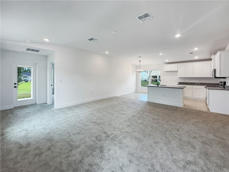 Spacious, unfurnished interior of a new home in Harmony Central, St. Cloud (Image 7). Spacious, unfurnished interior of a new home in Harmony Central, St. Cloud (Image 7).