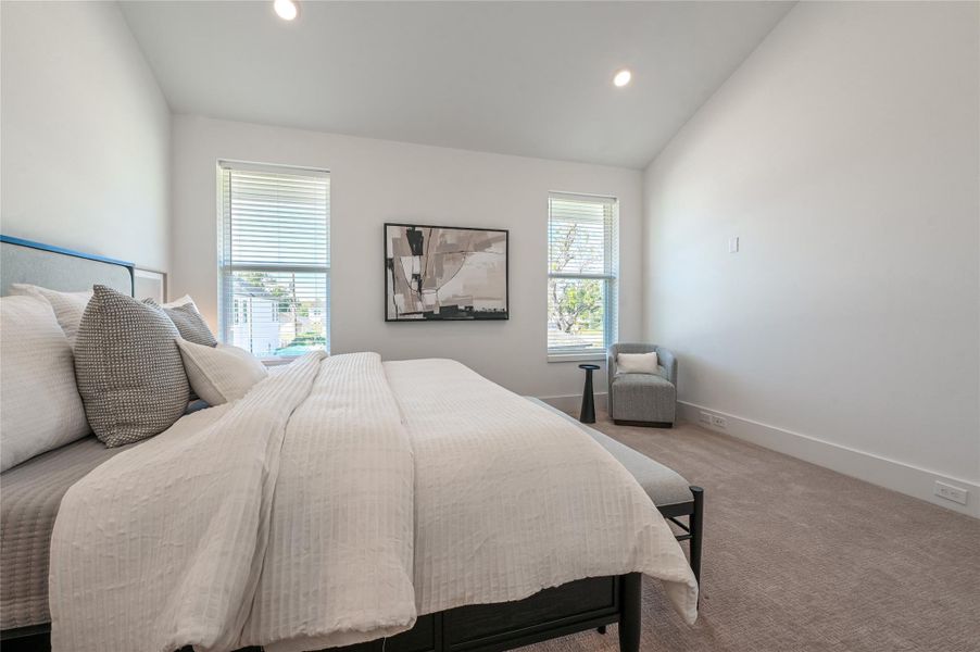 Furnished interior view inside a new home in , Houston (Image 7).