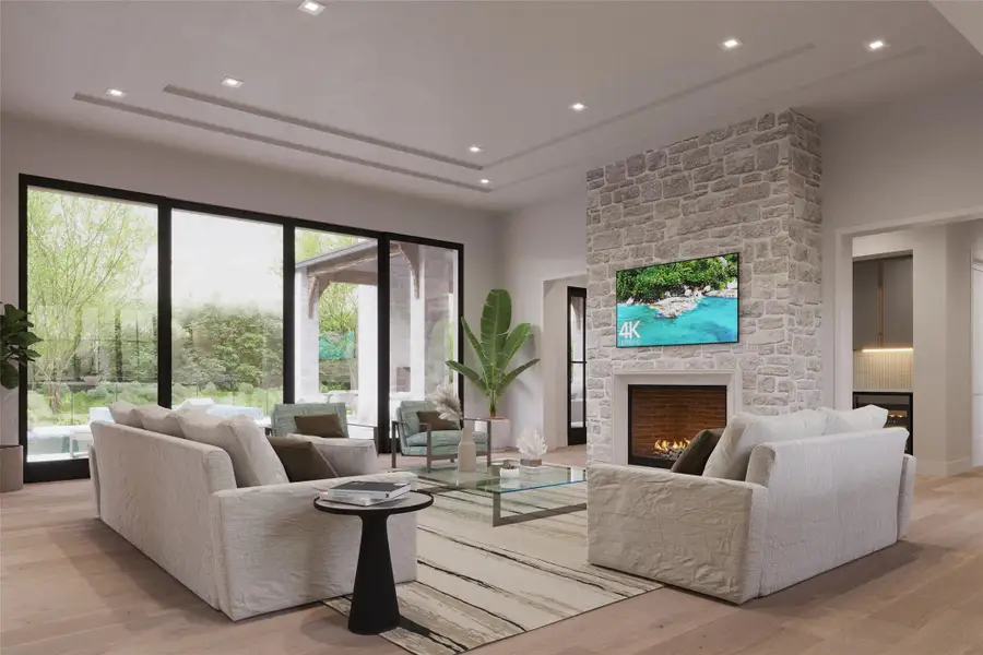 Furnished interior view inside a new home in , Dripping Springs (Image 6). Furnished interior view inside a new home in , Dripping Springs (Image 6).