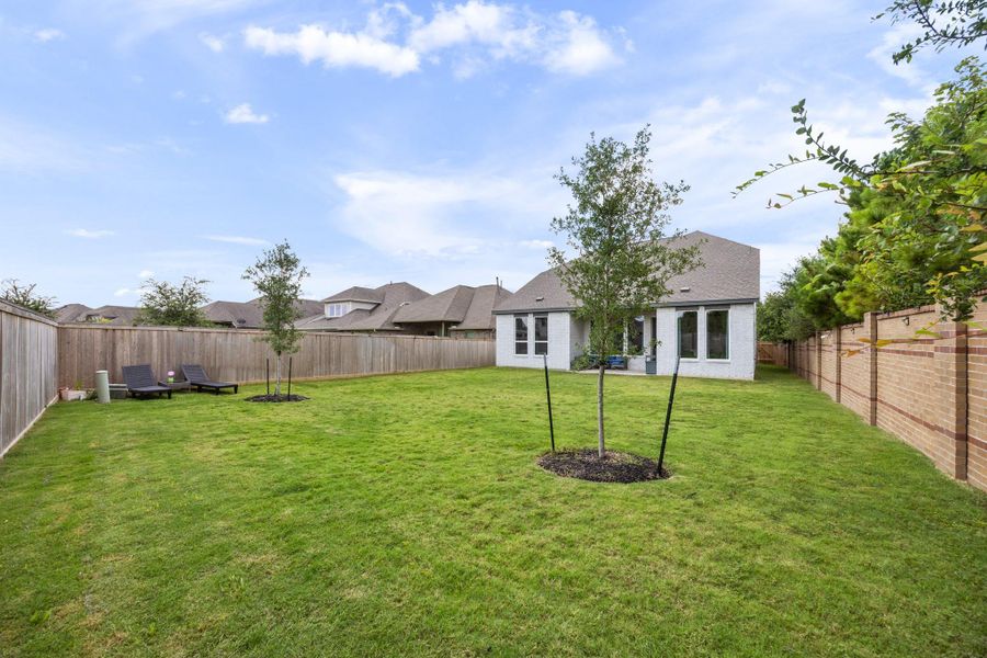 Exterior details and patio area of a home in , Cypress (Image 24).
