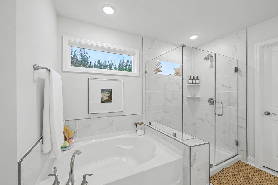 Furnished interior view inside a new home in Sea Island Preserve, Johns Island (Image 8).