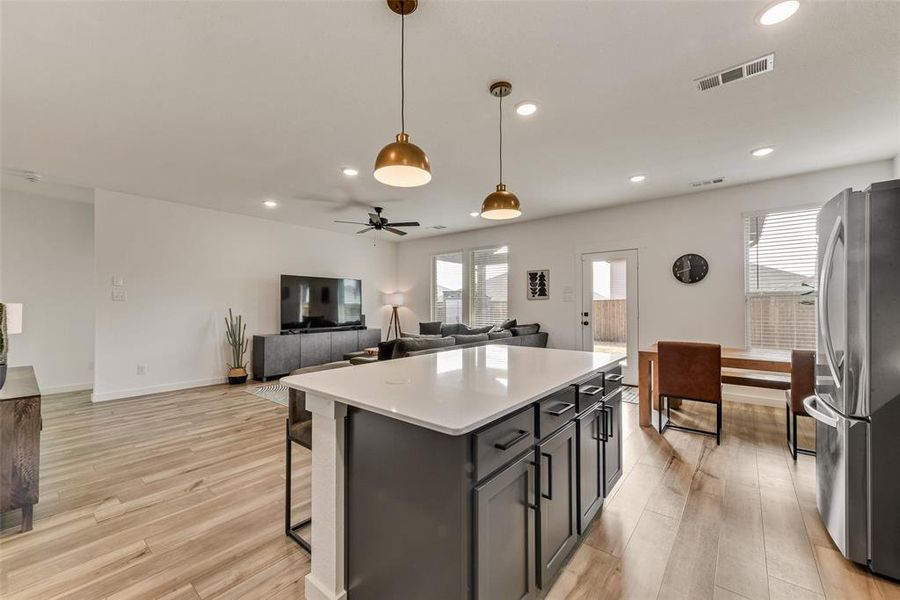 Furnished interior view inside a new home in , Fort Worth (Image 18). Furnished interior view inside a new home in , Fort Worth (Image 18).