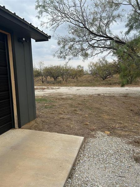 Exterior details and patio area of a home in , Graham (Image 1).