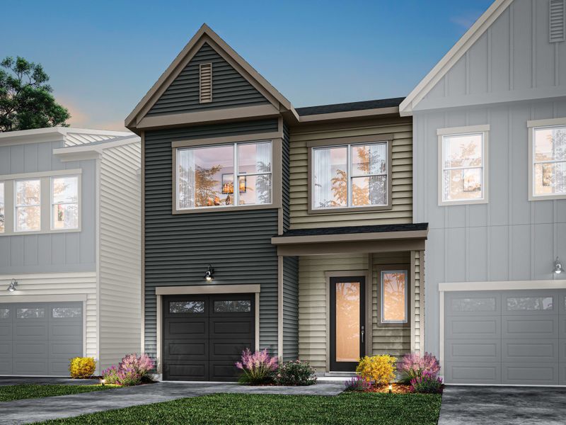 Representative exterior photo of a completed home built from the Onslow by Tri Pointe Homes in Summit At Homestead, Chapel Hill, NC (Image 18).