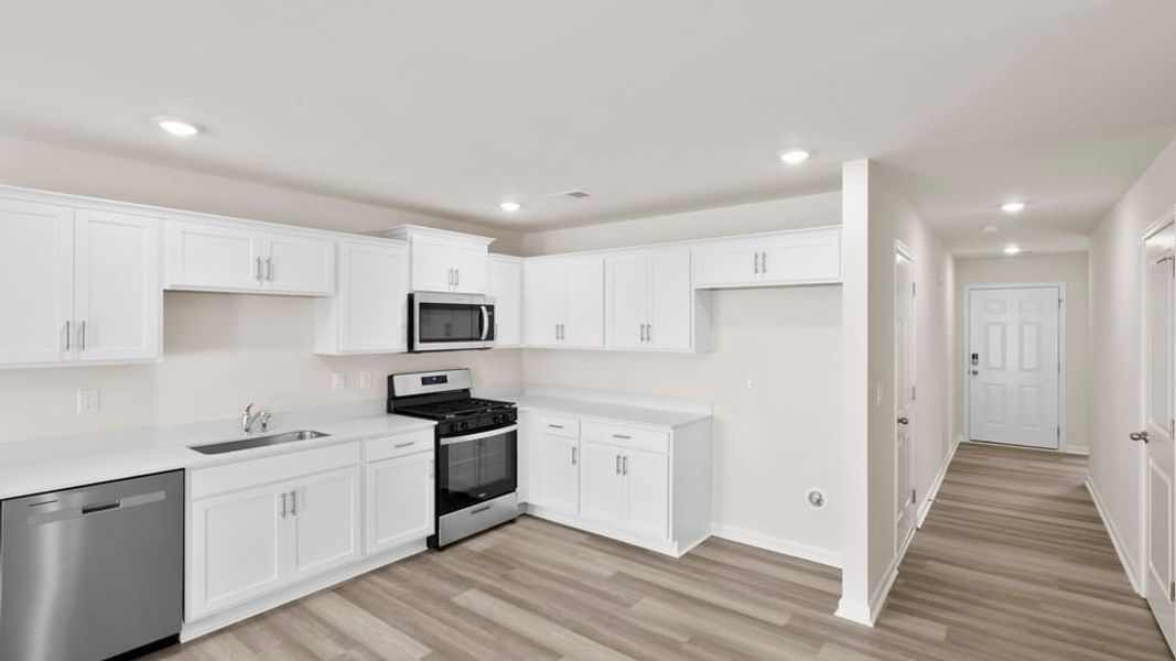 Furnished interior view inside a new home in Durbin Meadows, Fountain Inn (Image 7).