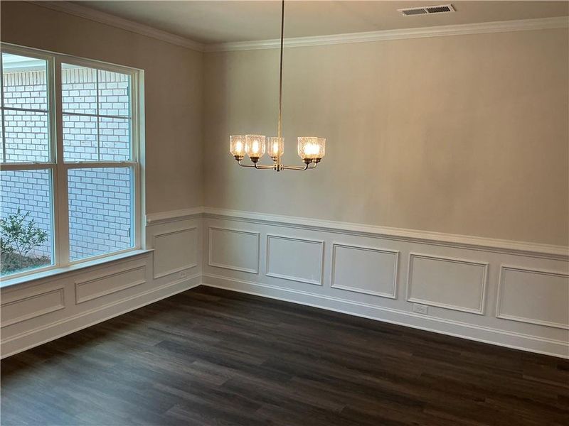 Spacious, unfurnished interior of a new home in Park Place, Bowdon (Image 11). Spacious, unfurnished interior of a new home in Park Place, Bowdon (Image 11).