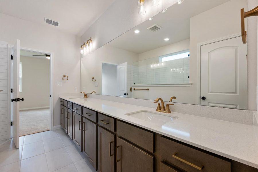 Furnished interior view inside a new home in Cannon Ranch, Dripping Springs (Image 8).