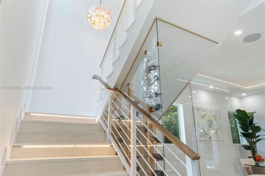 Close-up of interior finishes inside a home in , Islamorada, Village of Islands (Image 21).