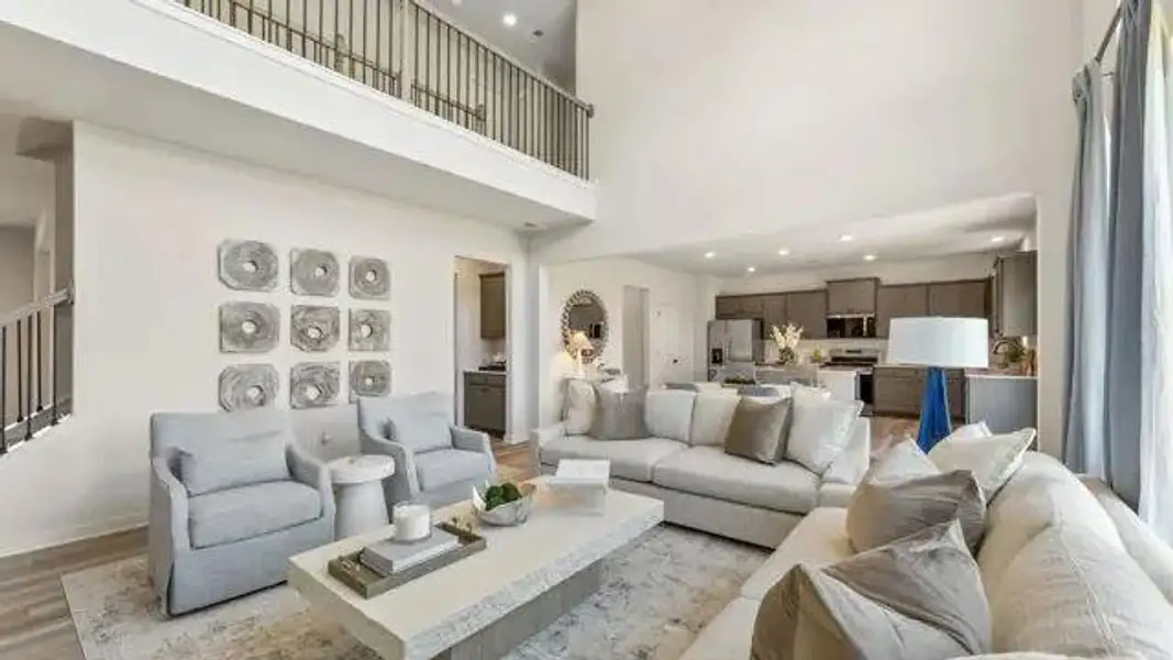 Furnished interior view inside a new home in The Estates at Gainesville Township, Gainesville (Image 21).