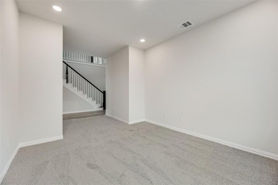 Spacious, unfurnished interior of a new home in Valencia On The Lake, Little Elm (Image 29).