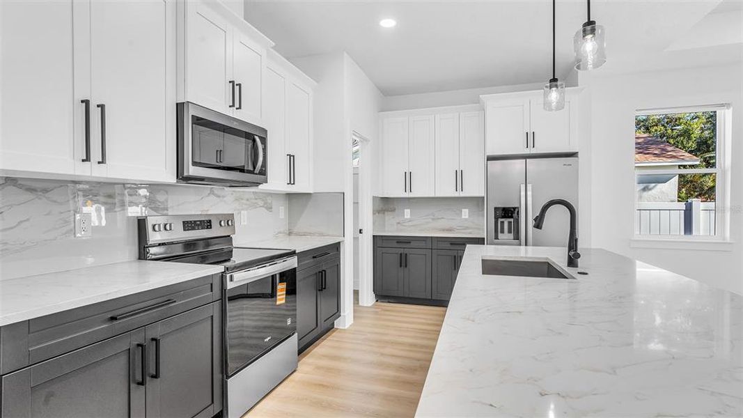 Furnished interior view inside a new home in , St. Petersburg (Image 13).