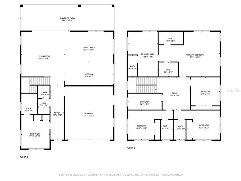 2D floor plan layout of this home in , St. Petersburg, FL (Image 6).