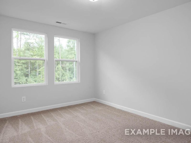 Spacious, unfurnished interior of a new home in Gregory Village Townhomes, Lillington (Image 19).