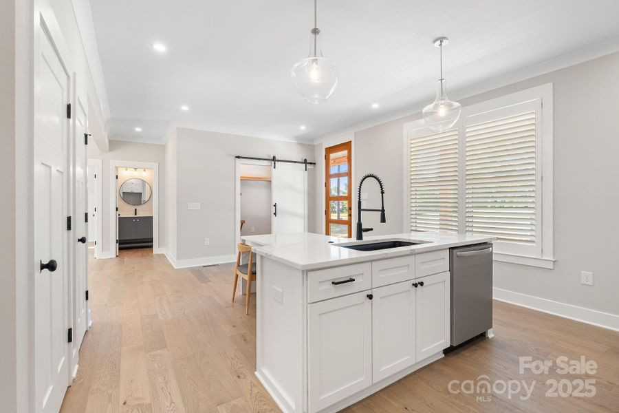 Furnished interior view inside a new home in , Lewisville (Image 8).