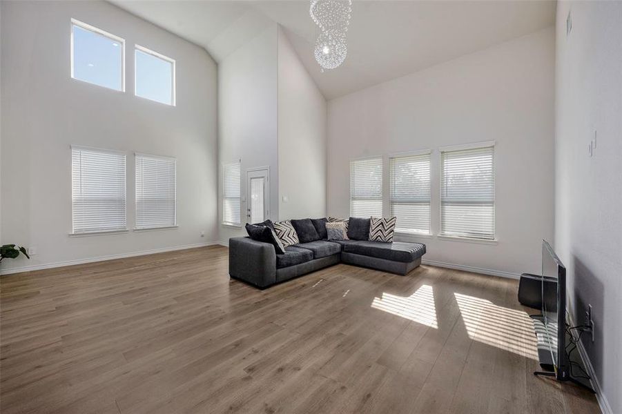 Furnished interior view inside a new home in Silverado, Aubrey (Image 6).
