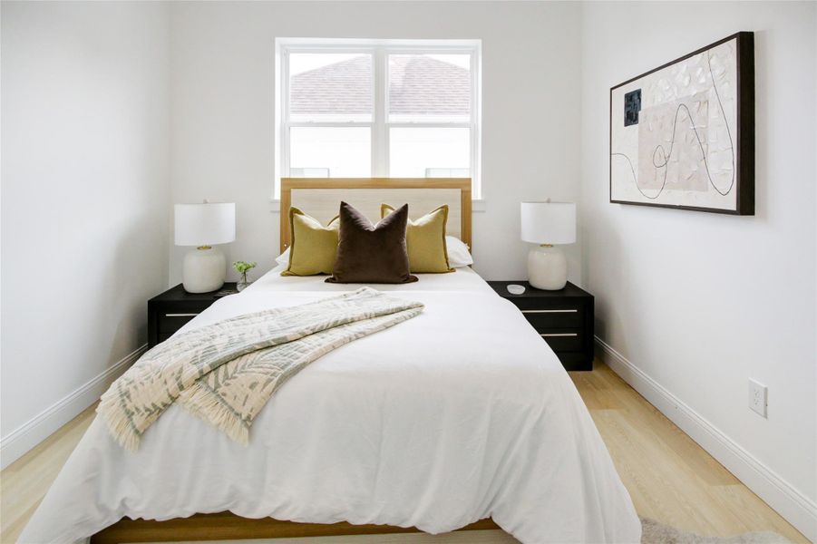 Furnished interior view inside a new home in , Houston (Image 14).