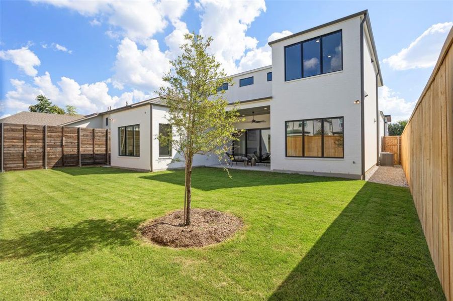 Exterior details and patio area of a home in , Dallas (Image 24). Exterior details and patio area of a home in , Dallas (Image 24).