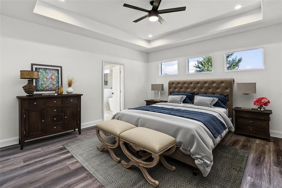 Furnished interior view inside a new home in , Farmersville (Image 5). Furnished interior view inside a new home in , Farmersville (Image 5).