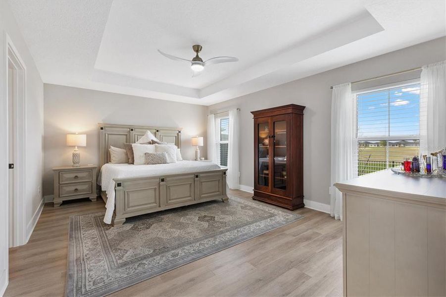 Furnished interior view inside a new home in , The Villages (Image 15).