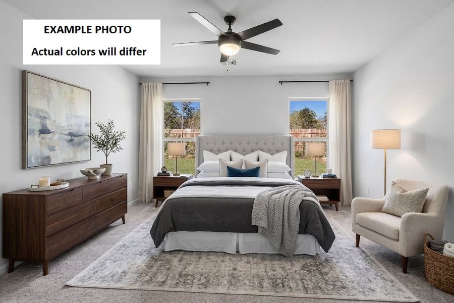 Furnished interior view inside a new home in Eagle Pointe, Pensacola (Image 4).