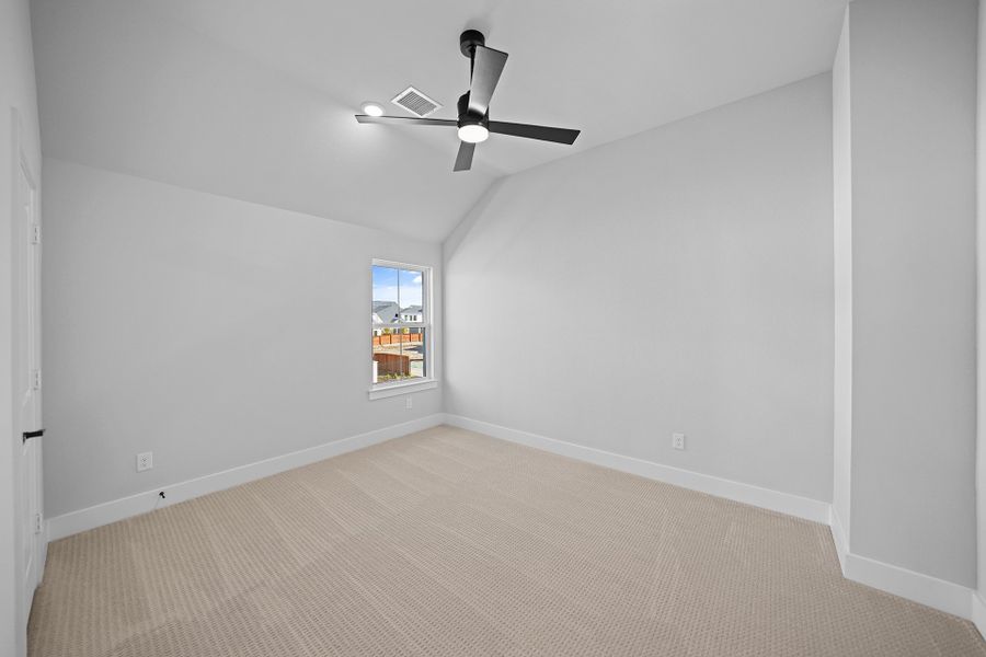 Spacious, unfurnished interior of a new home in Fields - 40' Lots, Frisco (Image 29). Spacious, unfurnished interior of a new home in Fields - 40' Lots, Frisco (Image 29).