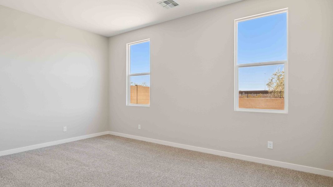 Spacious, unfurnished interior of a new home in Upper Canyon, Phoenix (Image 25). Spacious, unfurnished interior of a new home in Upper Canyon, Phoenix (Image 25).