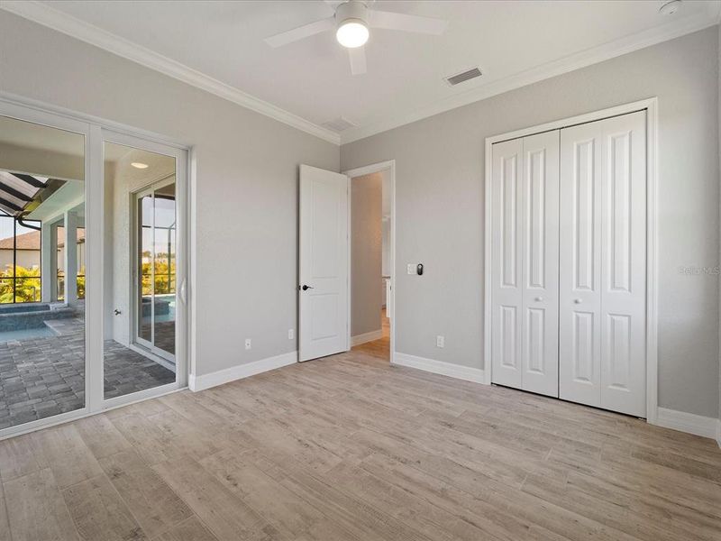 Bedroom #2 with its own access to lanai Bedroom #2 with its own access to lanai