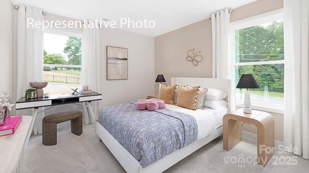Furnished interior view inside a new home in Sanctuary at Southgate, Indian Trail (Image 15).