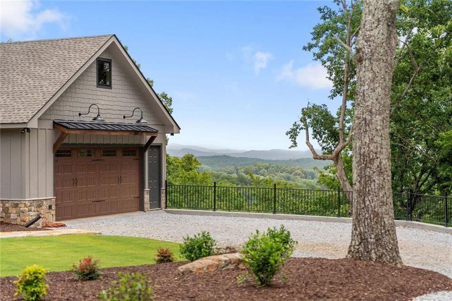 Front exterior of a new home in , Cleveland, GA, highlighting curb appeal (Image 26).