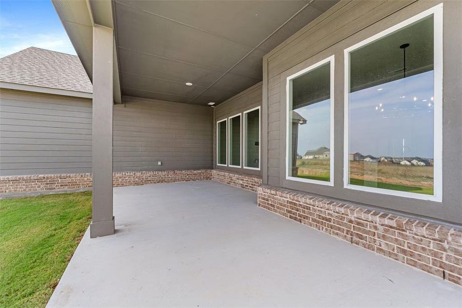 Exterior details and patio area of a home in Fairview Meadows, New Fairview (Image 21). Exterior details and patio area of a home in Fairview Meadows, New Fairview (Image 21).
