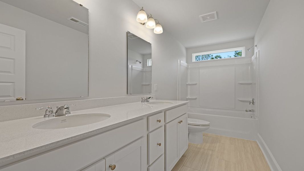 Furnished interior view inside a new home in Livingston Woods, Irmo (Image 12).