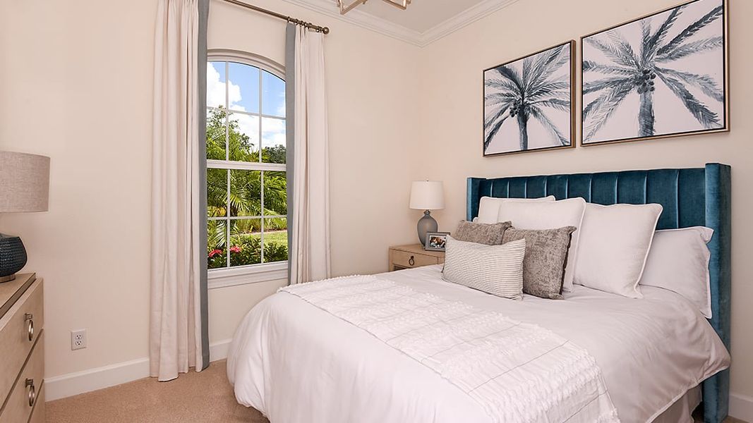 Furnished interior view inside a new home in Esplanade at Azario Lakewood Ranch, Bradenton (Image 15). Furnished interior view inside a new home in Esplanade at Azario Lakewood Ranch, Bradenton (Image 15).